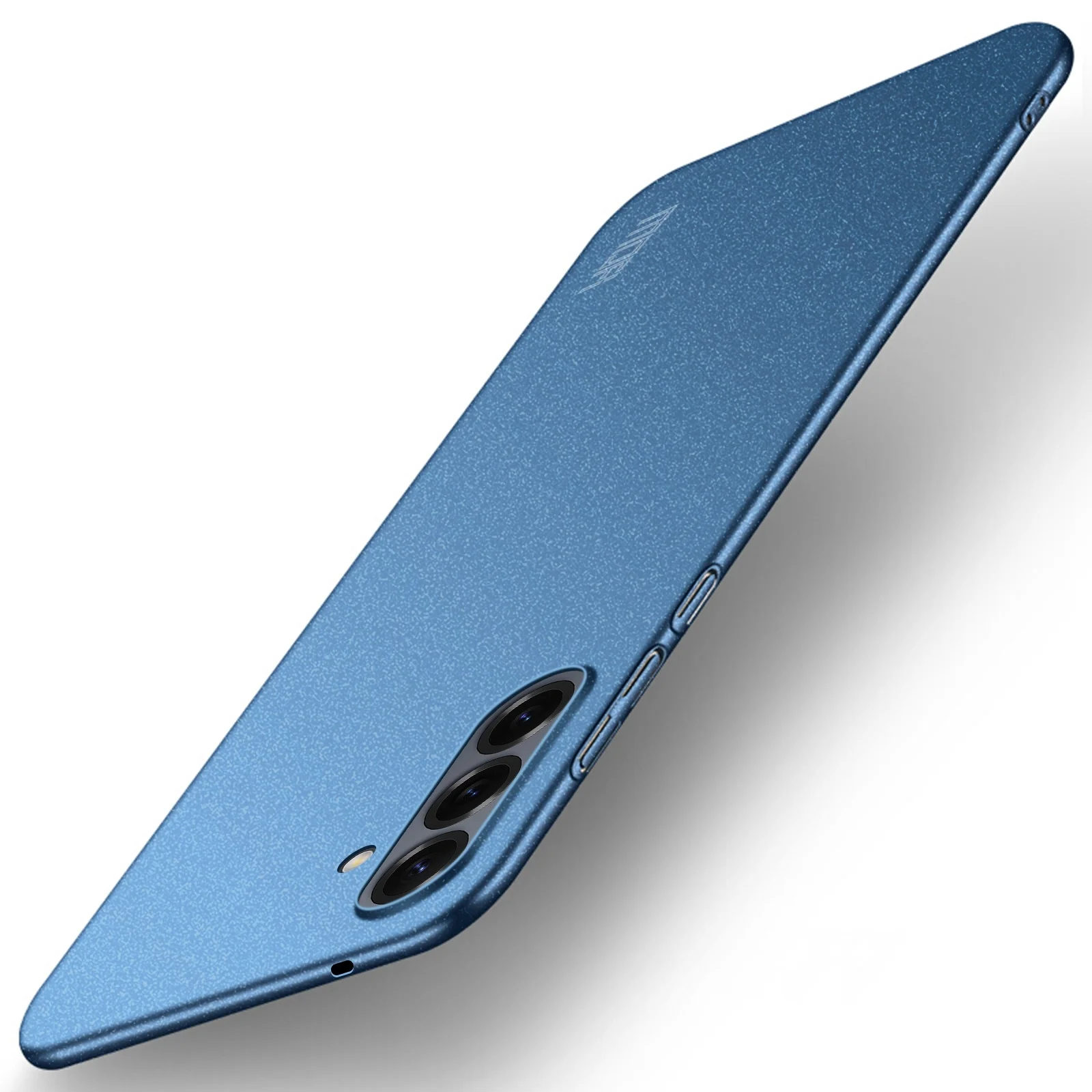For Samsung Galaxy S25+ PC Case MOFI Shield Matte Series Slim Fit Phone Cover - Blue