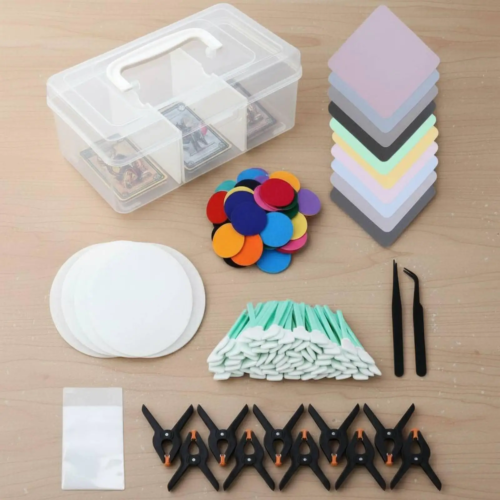 Trading Card Cleaning Kit Smudge Removal Collectibles Accessory