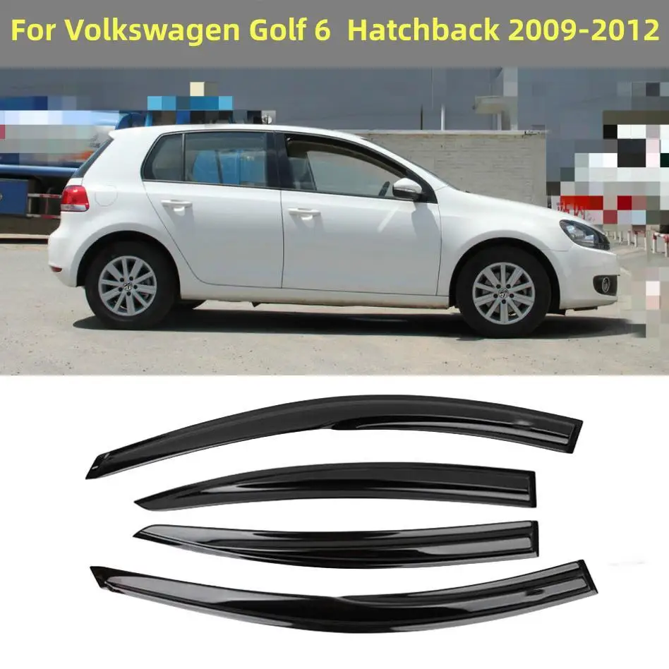 

WellVisor оконный козырек 2009 2010 2011 2012 2013 для Volkswagen VW Golf 6 MK6 хэтчбек, защита от дождя, дефлектор, навесы и укрытия