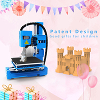 EasyThreed 3D Printer Mini Desktop Printing Machine for Kids 100x100x100mm Print Size Removable Platform