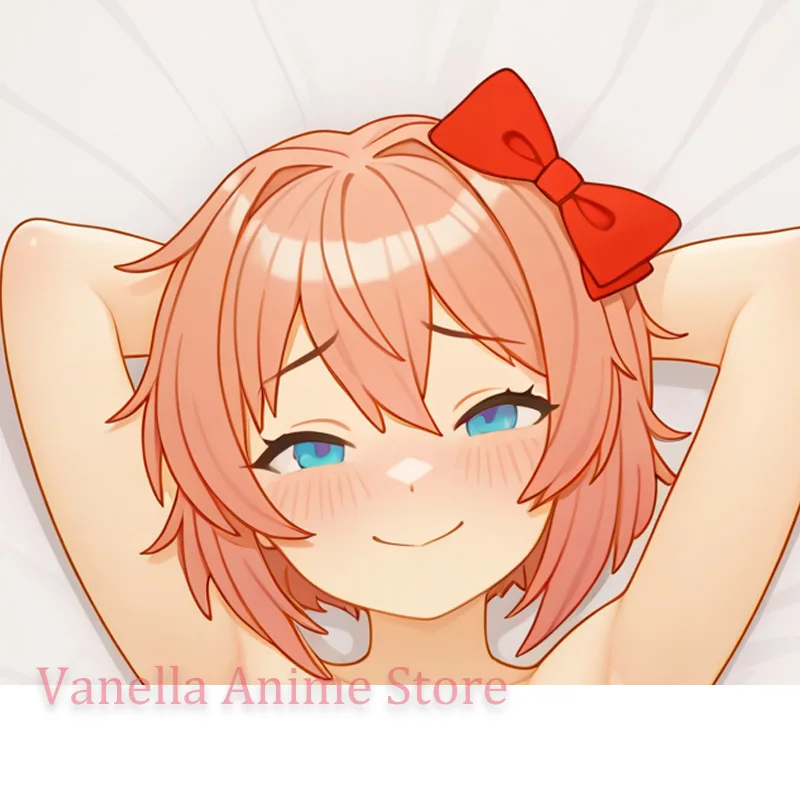 Dakimakura Sayori Anime Double-sided Print Body Pillow Cover Life-size Pillowcase Gifts