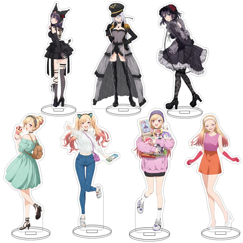 Figurines Anime en Acrylique de 16 cm - My Dress-Up Darling - Kitagawa Marin, Inui Sajuna, Inui Shinju - Ornements Cosplay - Cadeaux Exquis