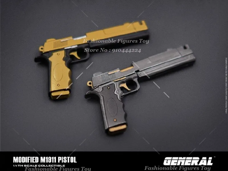 General GA-006 1/6 Scale Scale Weapon Modified M1911 Pistol Mini Combat Equipment Cannot Launch Fit 12\