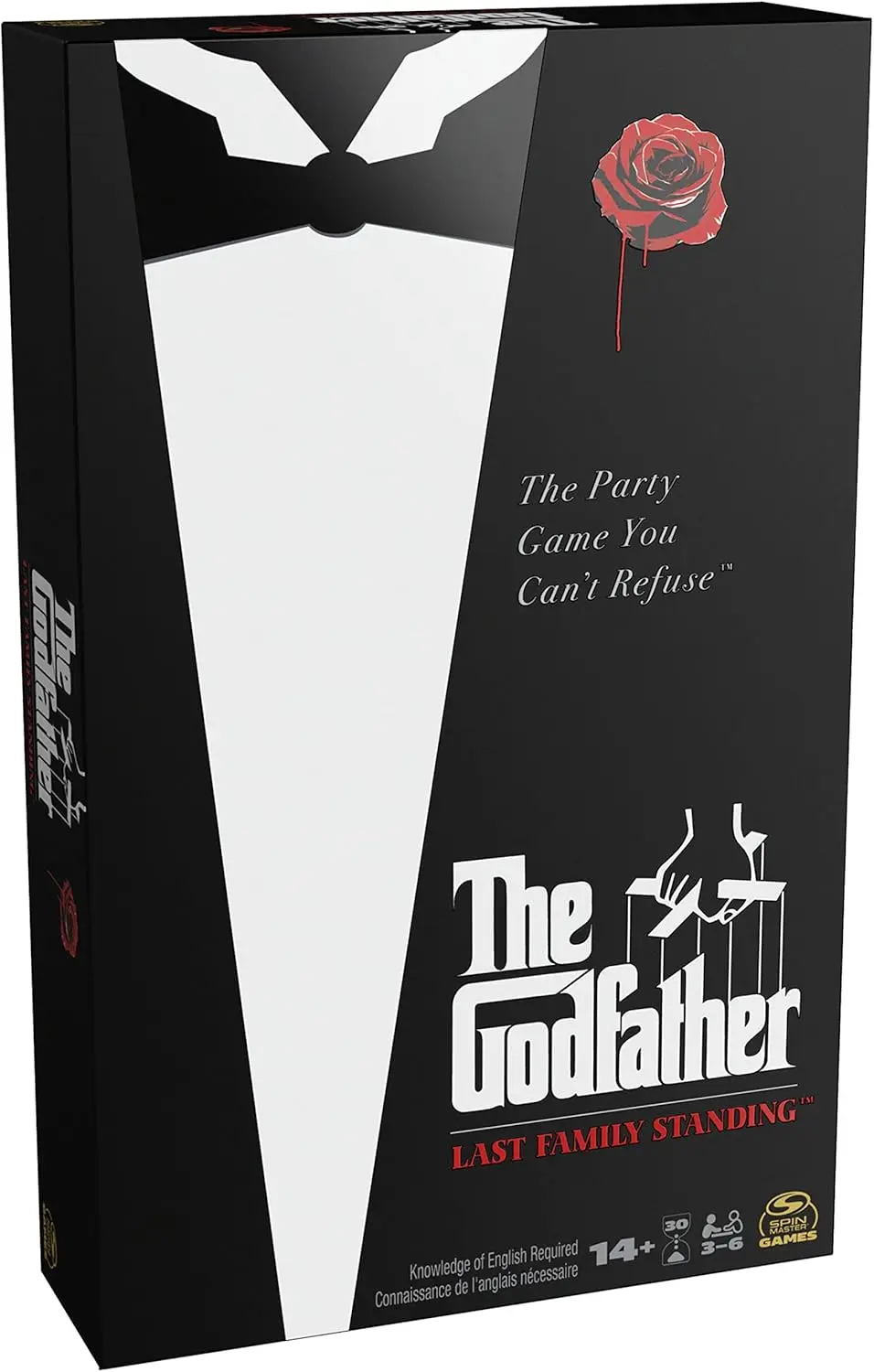 The Godfather: لعبة اللوحة الدائمة للعائلة الأخيرة - لعبة حفلات الأفلام الإيطالية للبالغين والأطفال من سن 14 عامًا فما فوق