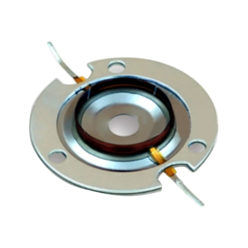 25.4mm Imported Metal Titanium Film Silk Side Diaphragm 25 Core Tweeter Treble Voice Coil Speaker Repair Film 6Ohm