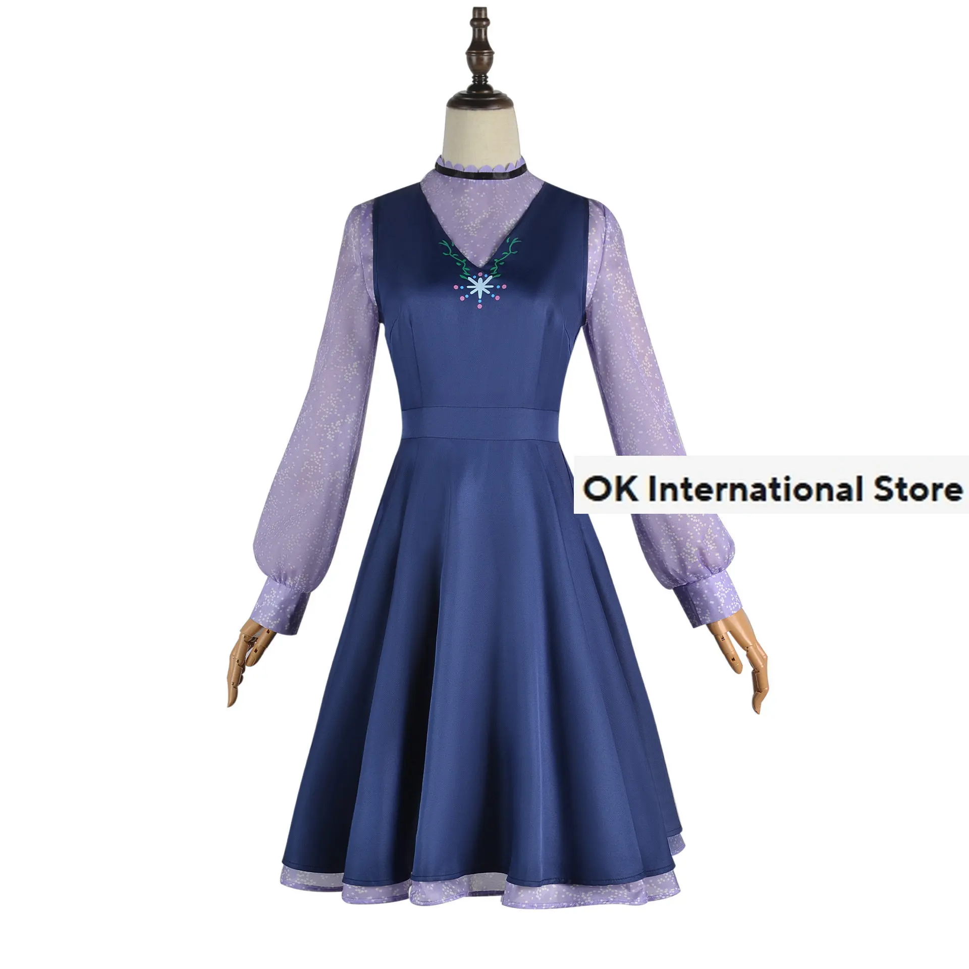 Anime Oshi No Ko New Charactor Kurokawa Akane Cosplay Costume Summer Blue Uniform Dress Women Party Convention Cosplay Cloth