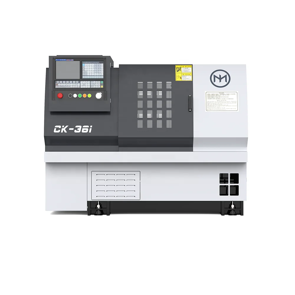 Wood Cnc Lathe Machine for Rotating Body Parts Ck36i Made in China Flat Bed Cnc Lathe Machine