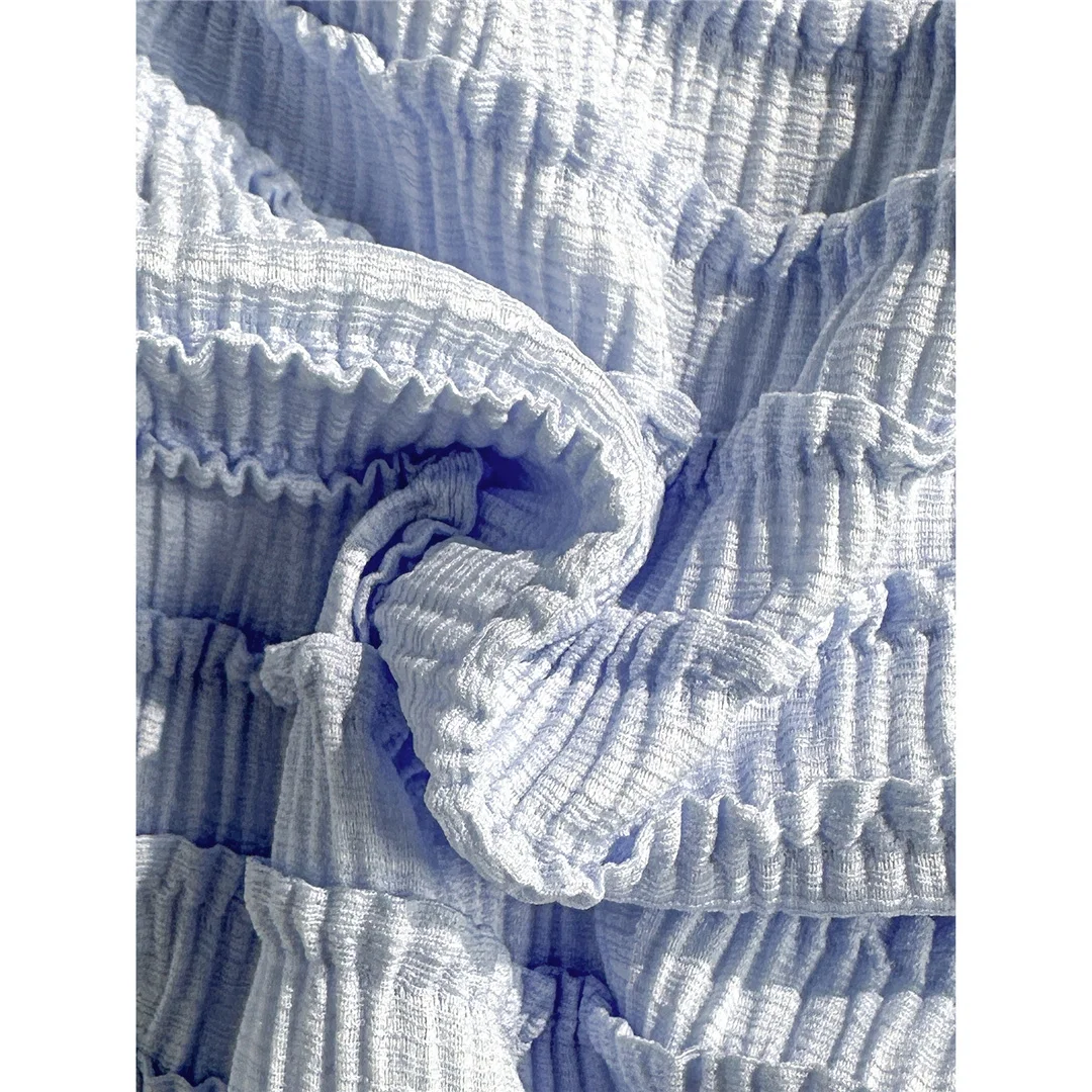 Neuer einteiliger Badeanzug mit V-Ausschnitt und Neckholder, bedruckt mit Seesternmotiv, Damen-Badebekleidung, Damen-Badeanzug mit gerafftem, hoch geschnittenem Beinausschnitt, Badeanzug, Modell V8431. – Detail 22