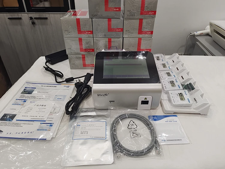 System analizy Wondfo Finecare Immunoassay FIA Meter Plus FS-113 FS-114 Przenośny analizator chemiczny Test Hormone Progestrone