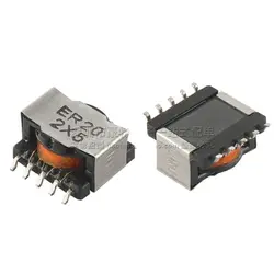 4pcs/ high frequency transformer imported patch 1:2CT with tap 500VAC isolation signal isolation transformer NIS-ER20