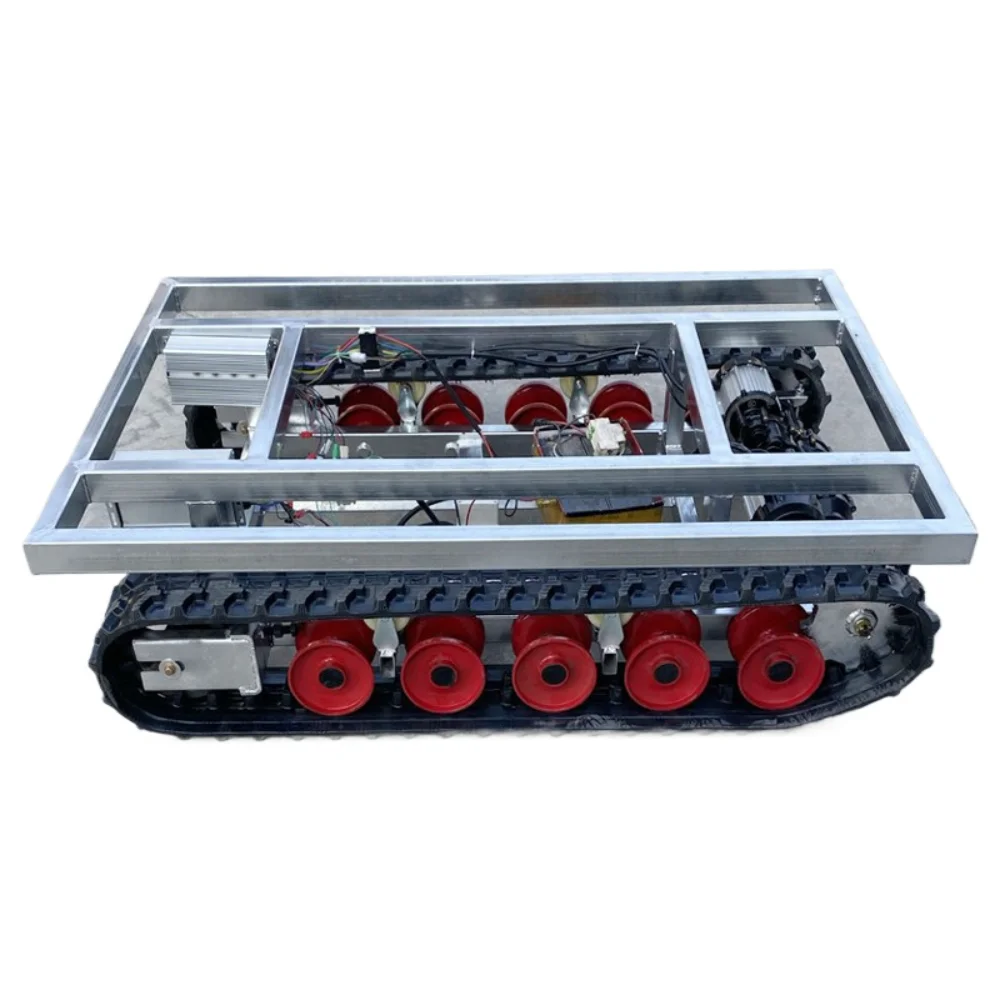 

Remote Control Electric Tracked Car All Terrain Crawler Transport Vehicle