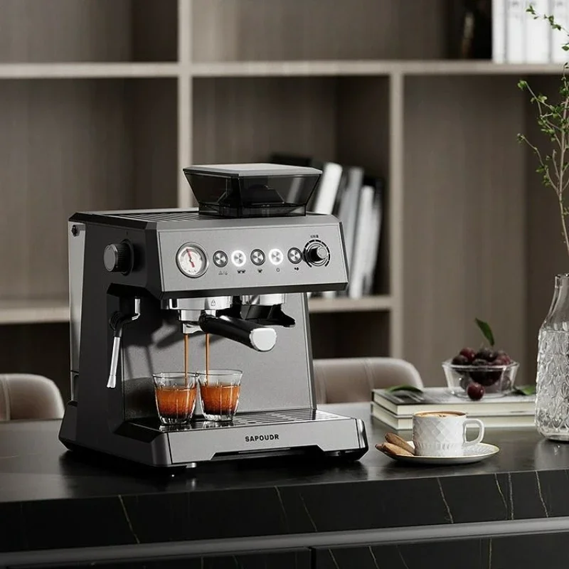 Fully Automatic Espresso Machine with Coffee Bean Grinding Function Home Italian Steam Milk Coffee Machine  Coffee Grinder