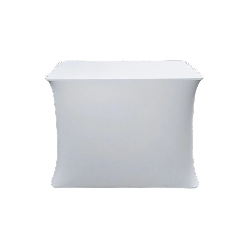 

Advertising promotion cylinder, front desk exhibition pat table, quick curtain show