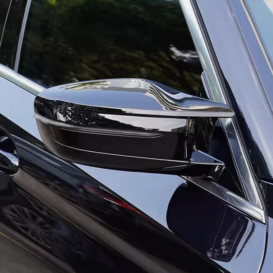 

Крышка зеркала заднего вида на боковую дверь автомобиля для BMW 3 серии G20 G21 G30 G31 330i 550i 2019-2023, крышка бокового зеркала заднего вида