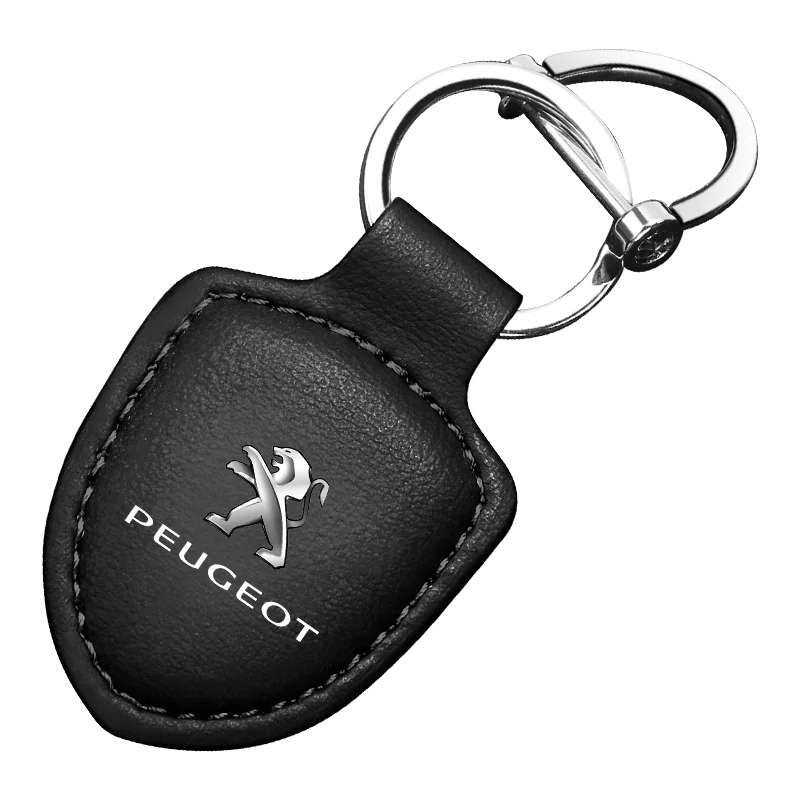 Car Styling Key Chain Keychain For Peugeot 206 308 307 207 208 508 RCZ 107 406 407 2008 3008 4008 5008 Auto Keyring Accessories