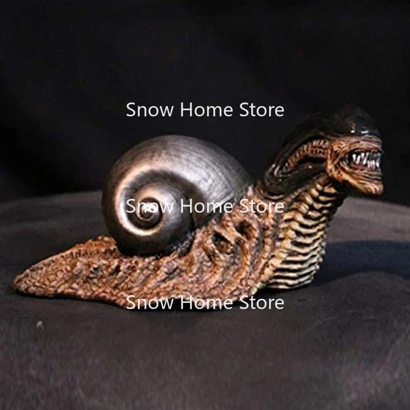 Aliens Snail Statue Figure Statues Model Doll Birthday Gifts Resin Ornaments - Image 5