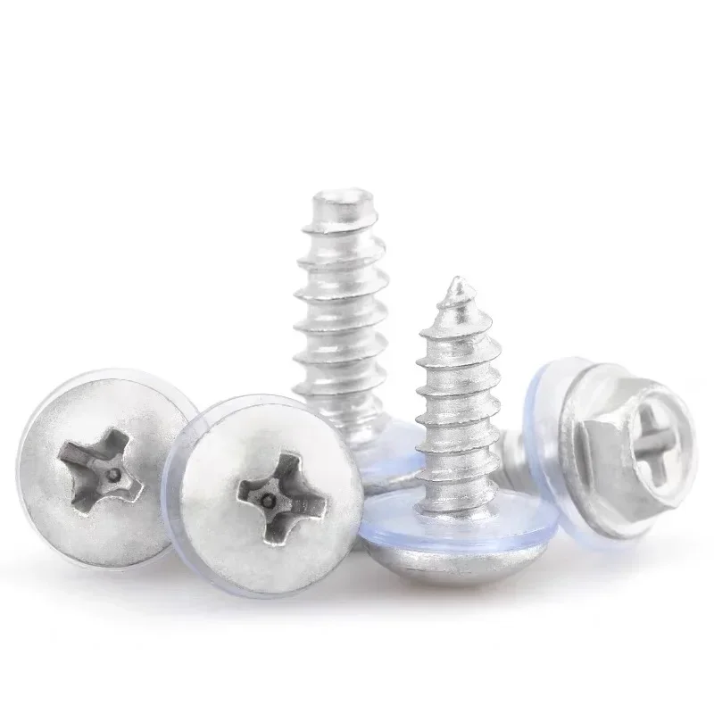 Gremidea Air Conditioning Machine Self Tapping Screw Plastic Gasket Phillips Pan Head Wood Cross Recessed Truss Self-tapping
