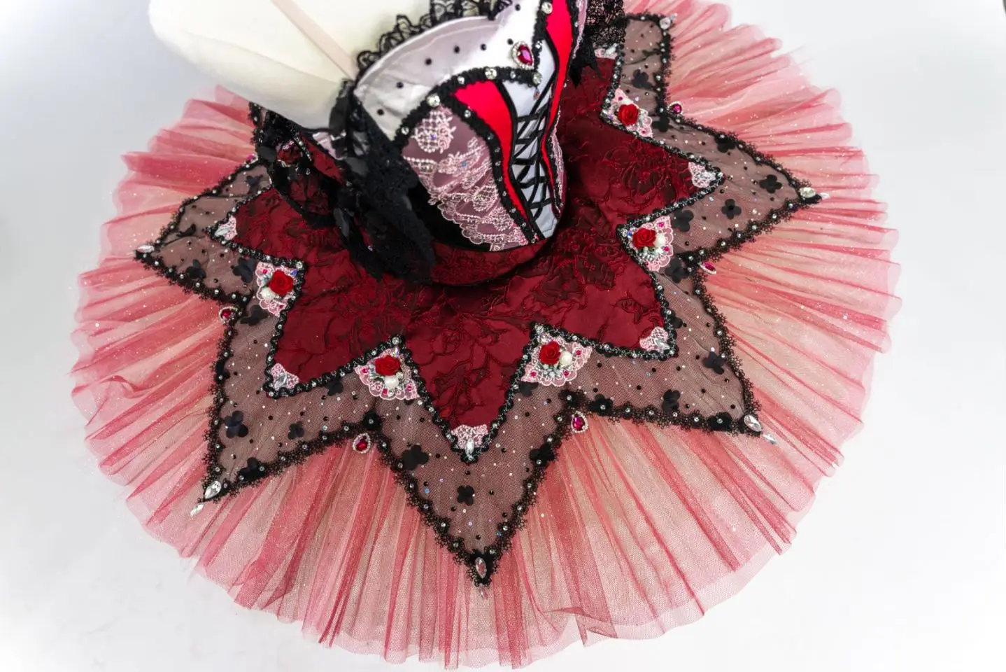 Pirate ballet dress tutu dress match dress pompadour dress stage performance dress custom