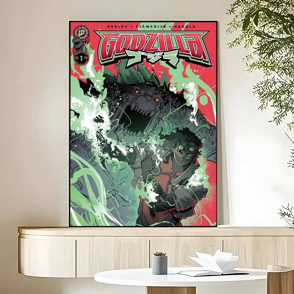G-Godzillas Poster HD Art Sticky Wall Waterproof Home Living Room Bedroom Bar Aesthetic Decoration view 3