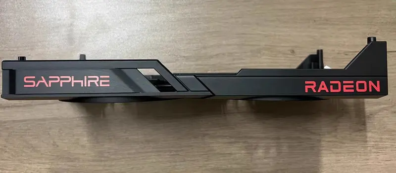 Płyta tylna chłodnicy do karty graficznej SAPPHIRE RX6700XT