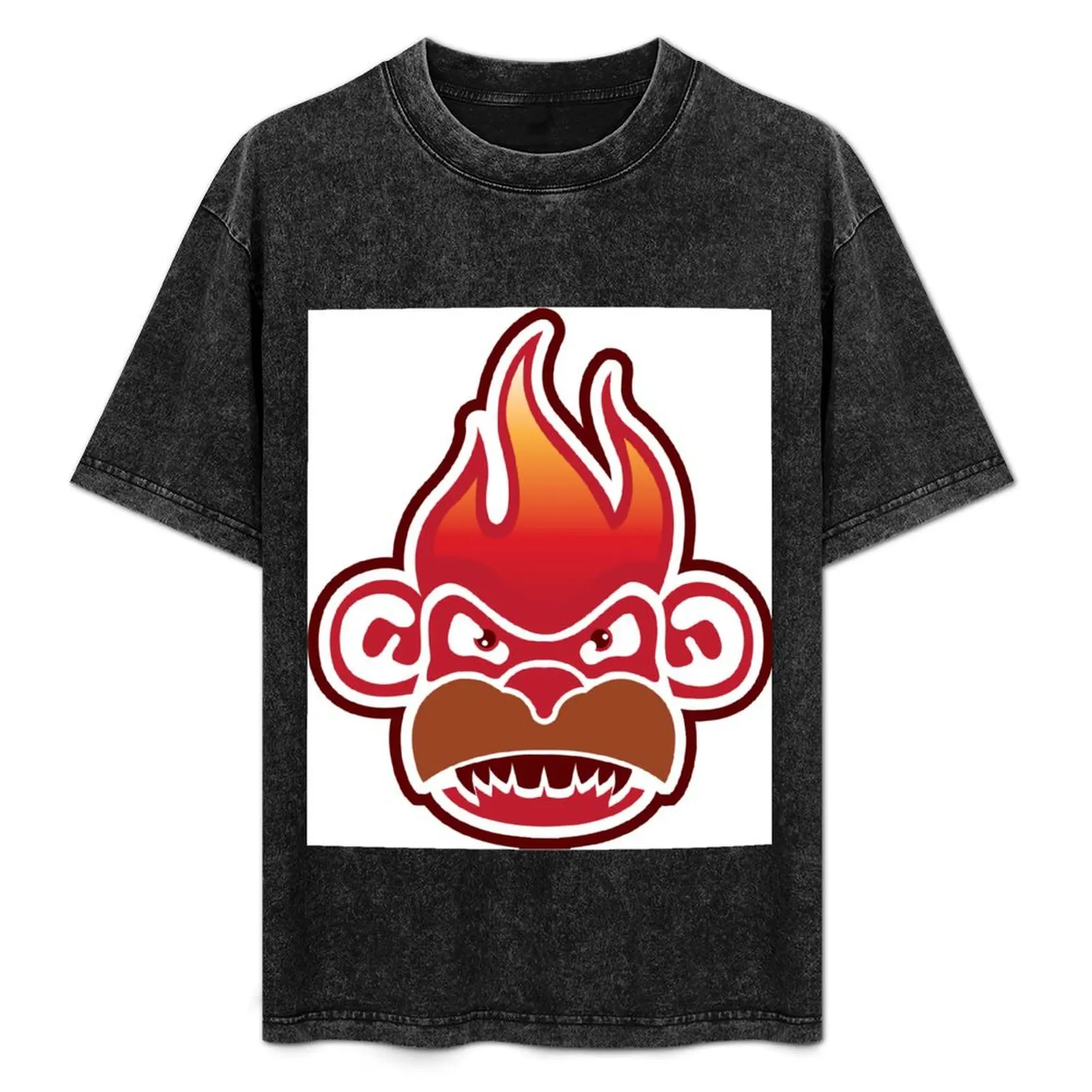 

Flaming Monkey T-Shirt summer clothes cheap stuff shirts graphic tees mens t shirts casual stylish
