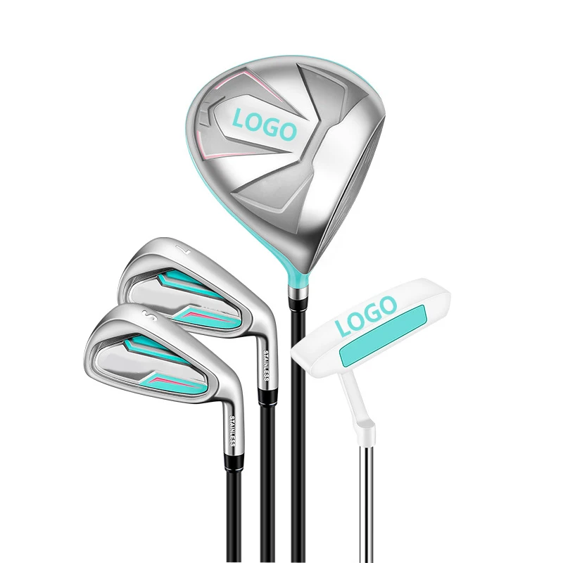 OEM ODM full set 4/9/12 pcs women's right hand golf clubs beginner ladies equipment