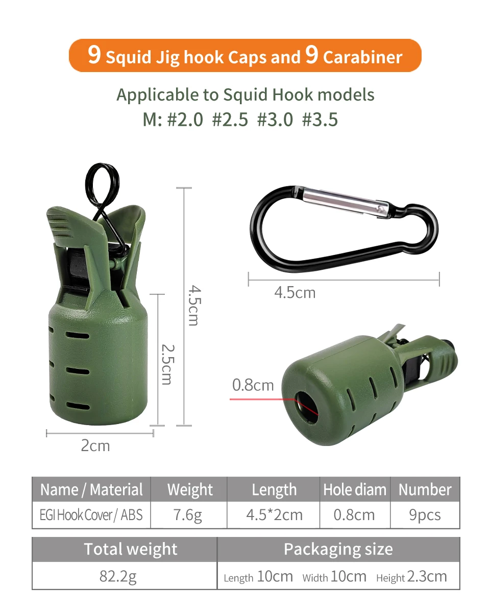 Hook cover sizing and fit