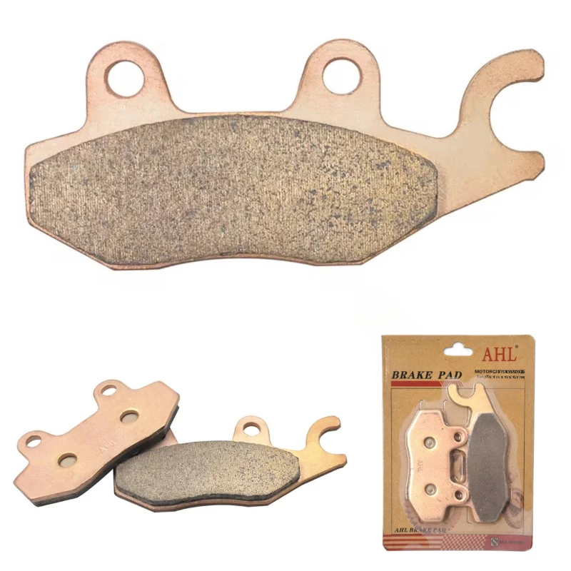Motorcycle Sintered Rear Brake Pad For SUZUKI DR800 for YAMAHA XTZ750 XTZ 750 Super Tenere MZ MUZ VRT125 VRT175 HYOSUNG XRX125