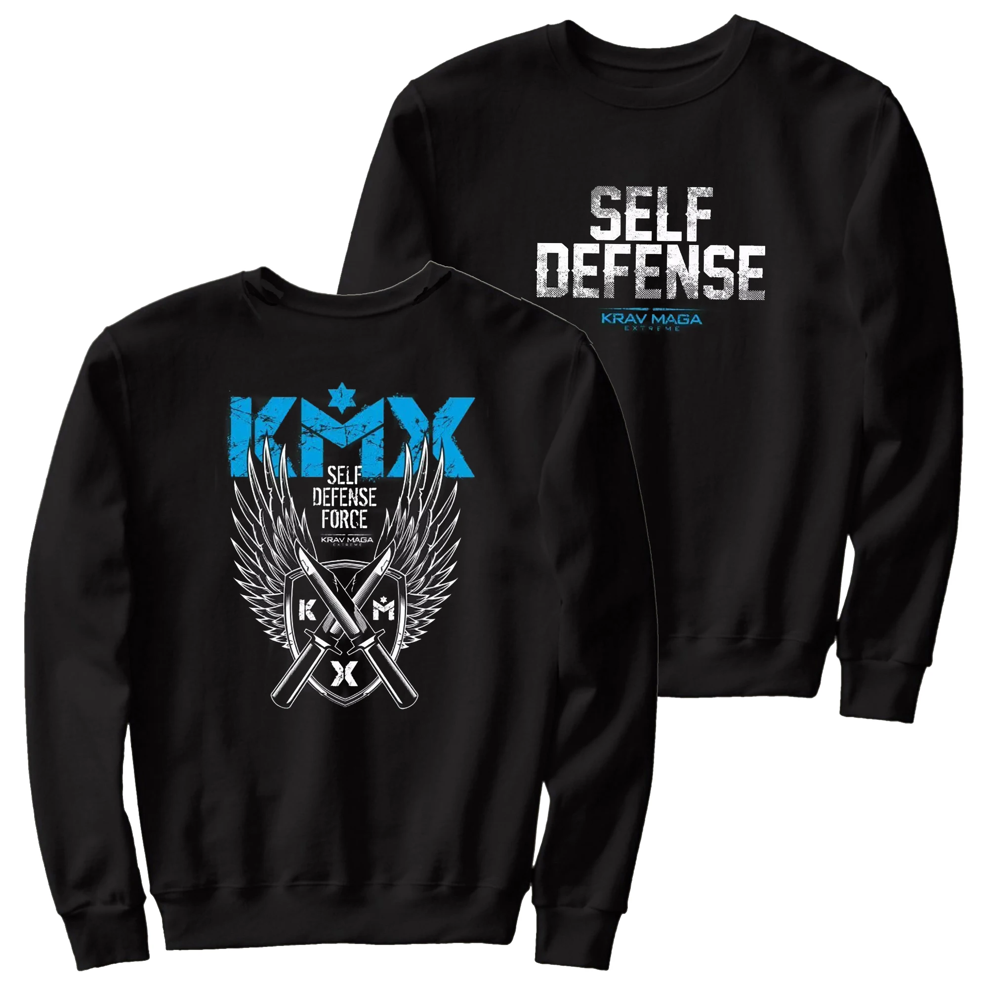 Israel Defense Forces Krav Maga Self-Defense System Pullover Hoodie 100% Cotton Comfortable Casual Mens Streetwear Streetwear