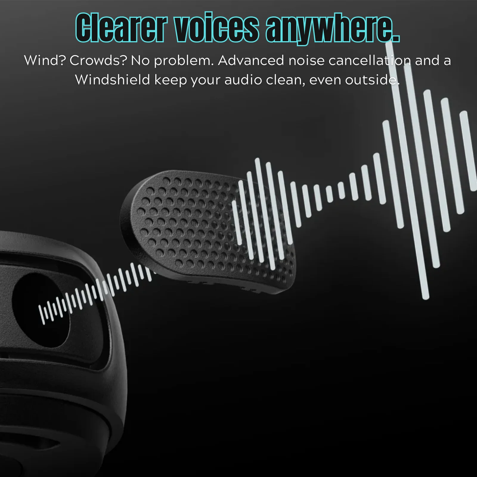 Insta360 Mic Air Mini 7.9g 48k هرتز جهاز إرسال مغناطيسي ميكروفون الصوت لـ Insta 360 X5 X4 Air Ace Pro 2 ملحق أصلي