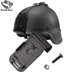 Tactical Mich Helmet NVG Mount Kit Night Vision Goggles Rhino Adapter Holding Strap Bracket Holder for PVS7 PVS14 Accessory