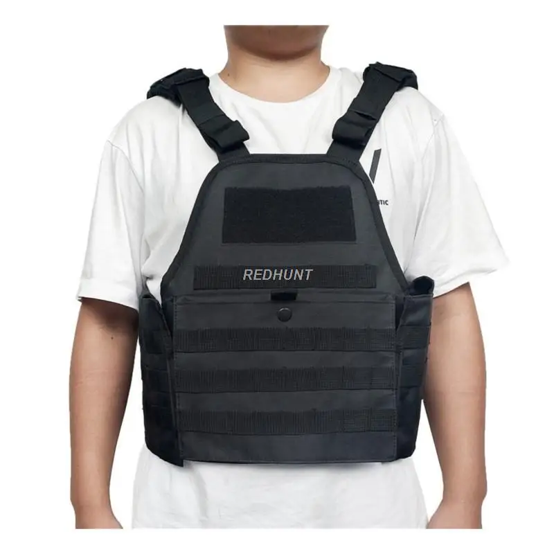 Tactical Duty Vest Law Enforcement Modular Combat Training Hunting Adjustable Breathable Mesh Liner MOLLE Vest