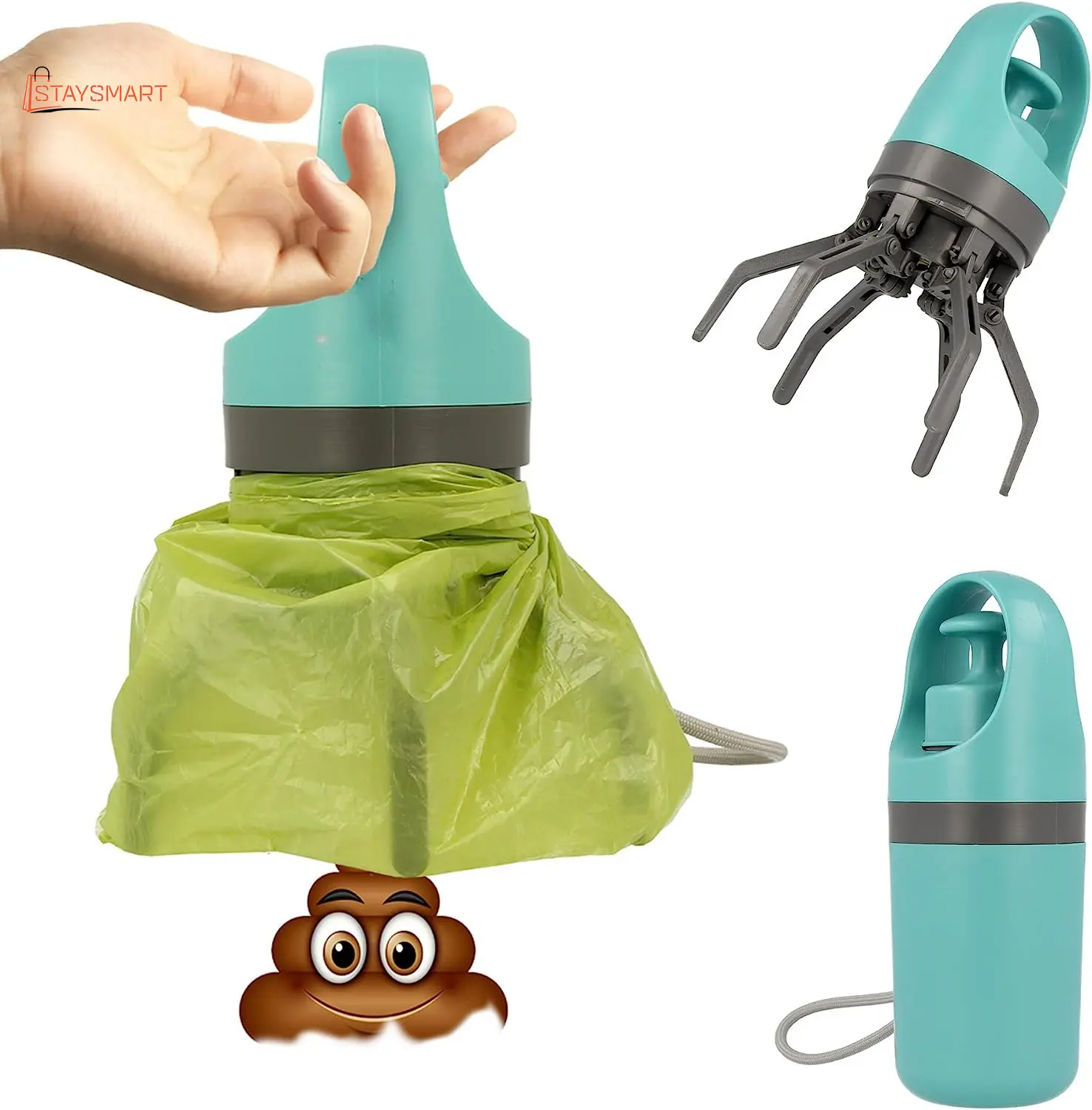 

Бесконтактный туалет для домашних животных, портативная Лопата для выгула, мусорный мешок, дозатор, аксессуары для собак