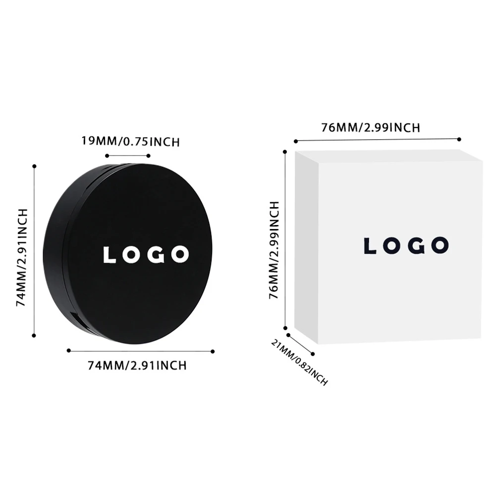 

24-цветные румяна под частной торговой маркой, пудра с индивидуальным логотипом, черный горшок, водостойкие матовые румяна для щек, матовый макияж, расширенная упаковка