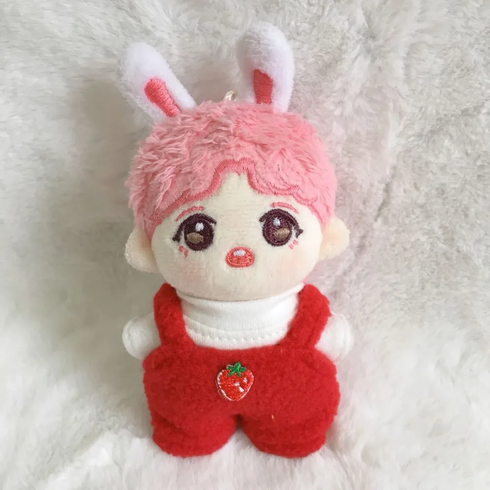 Overall Cotton Doll Clothes Cartoon Replacement Outfit Stuffed Doll Plush Suit DIY Clothing Changing Plush Toys Clothes