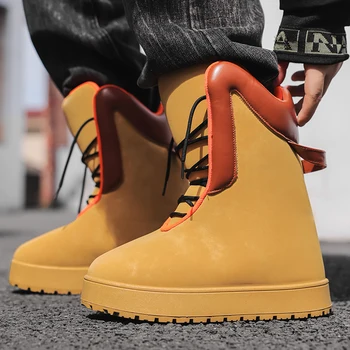 Men’s Winter High-Top Snow Boots 1