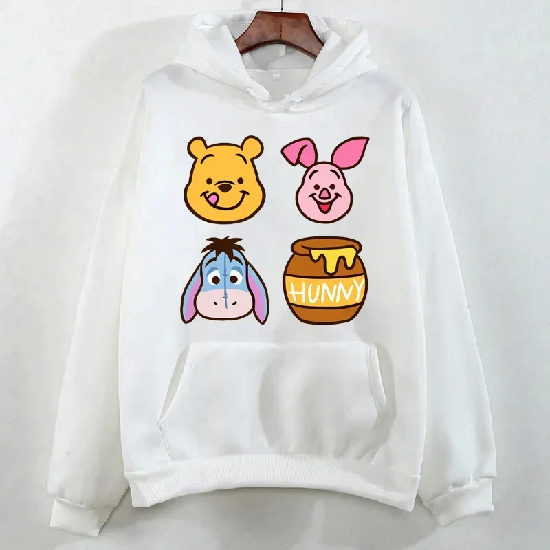 

Kawaii Men Hoodies Disney Graphic Printed O-neck Clothes Trendy Pocket Comfortable Male Sweatshirts Versatile Autumn Winter