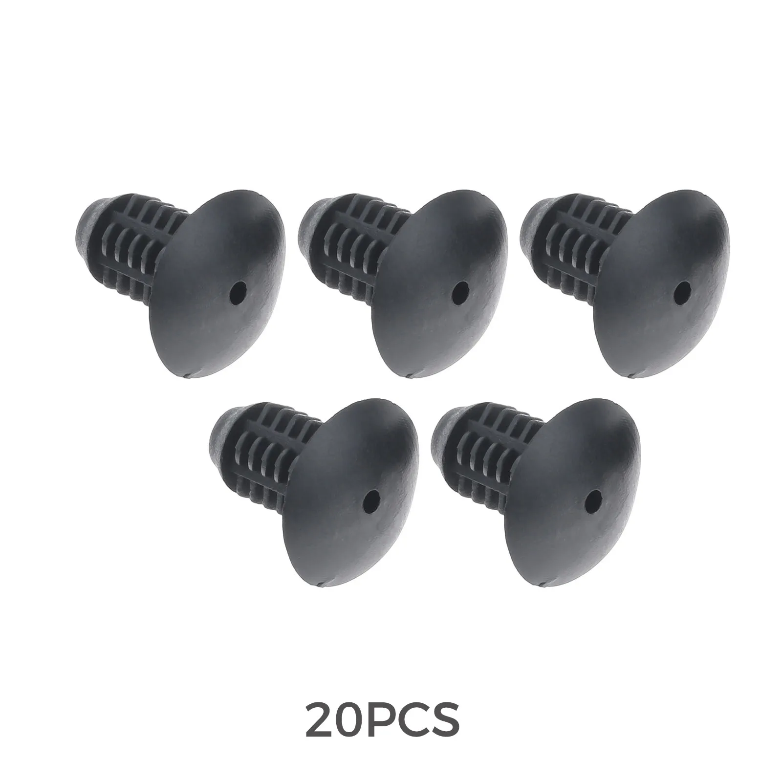 20Pcs Car Clips Fit 12mm Hole Auto Fasteners Car Trunk Roof Plastic Rivets Clips Door Trim Panel Retainer Universal For All Car