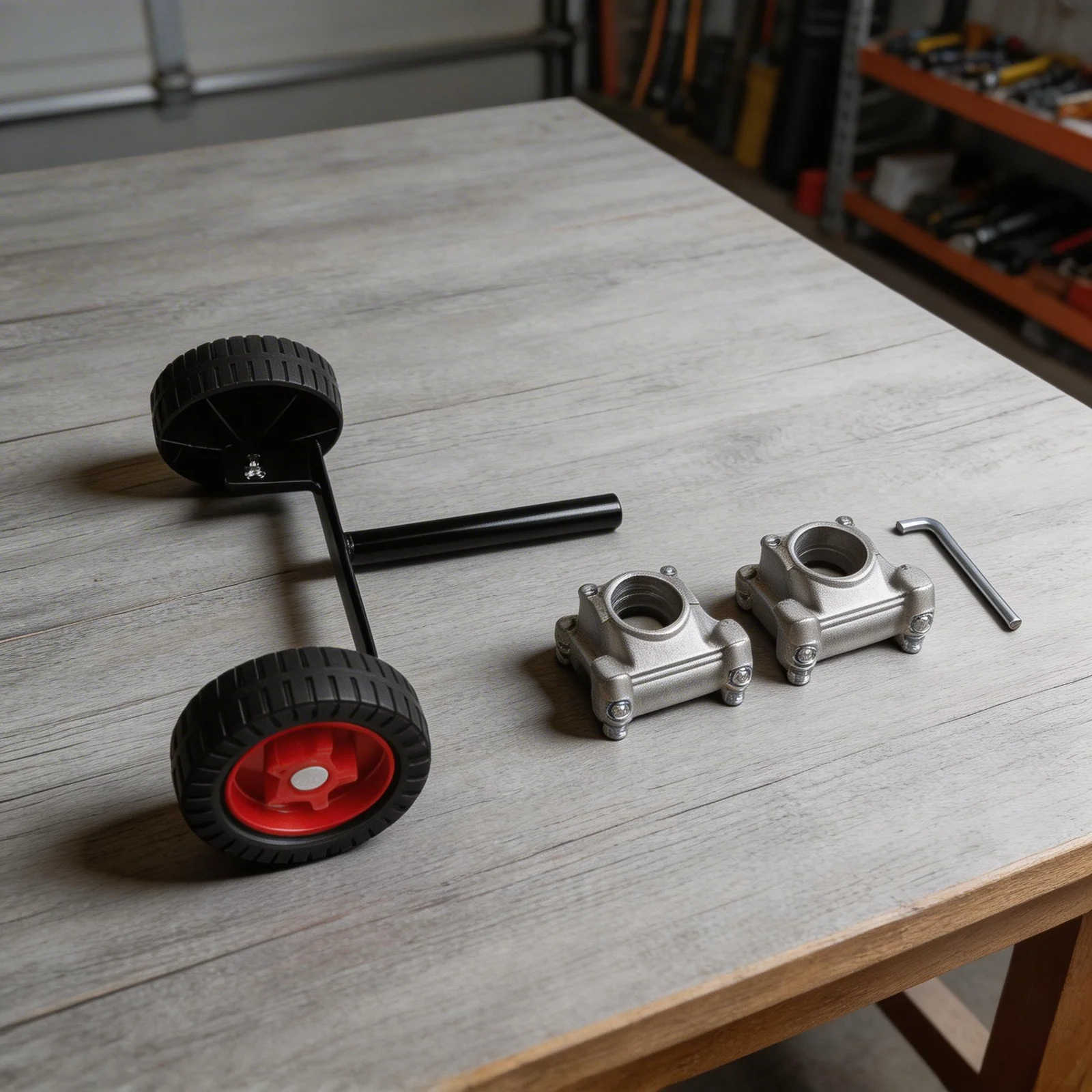 String Trimmer Wheel Attachment Fits For 26mm and 28mm Shafts Enhances Trimming Efficiency and Provides Stable Ground for