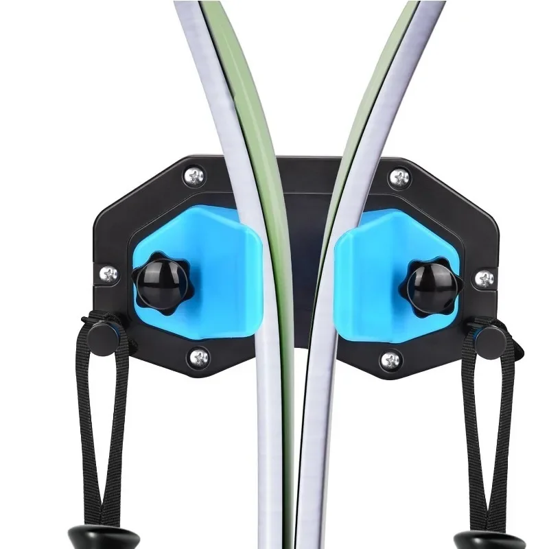 

Snowboard and sled wall mounts for garage walls