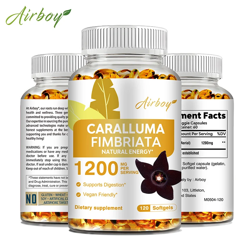 

Caralluma Fimbriata - Comprehensive Health Support, Promotes Metabolism, Provides Natural Energy, Non-GMO
