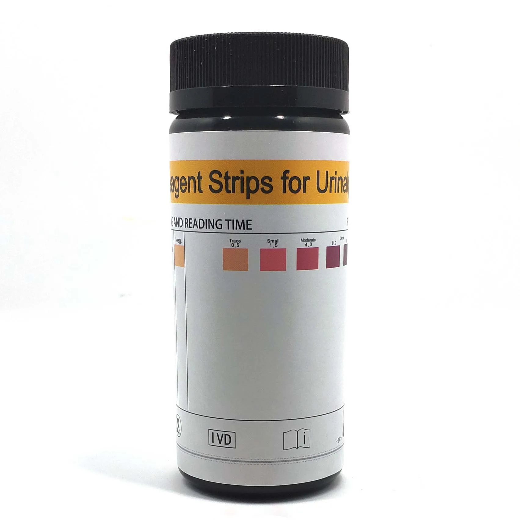 100 Strips URS-1K Test Strips Ketone Reagent Testing Urine Anti-vc Urinalysis Home Ketosis Test Strips Analysis