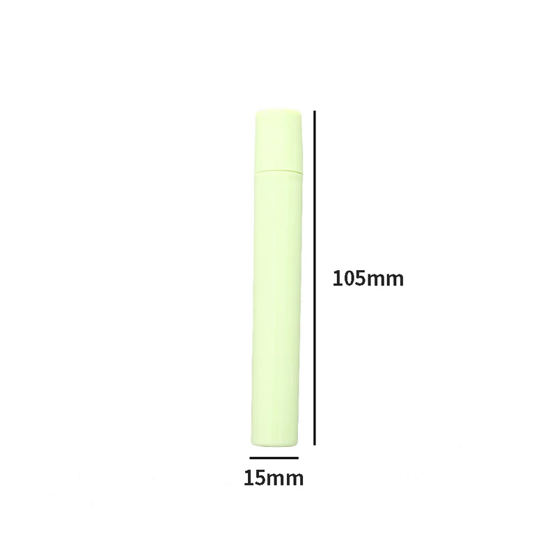 Flacone rotante in plastica trasparente da 10ml marrone con tappo in plastica bottiglia di olio bottiglia di profumo contenitore per olio in acciaio inossidabile