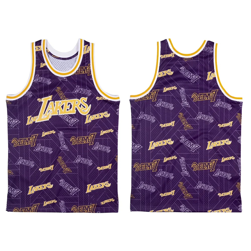 America Men's Basketball Training Jerseys Sports Jerseys Retro Special Edition Los Angeles 23 Jersey 34 James O 'Neal