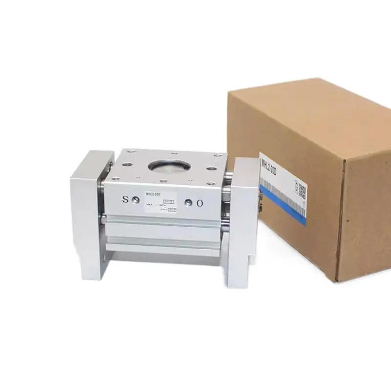 MHL2 Series Double acting Pneumatic Gripper SMC Replacement Fulcrum Finger Air Cylinder -10D-16D-20D-25D/D1/D2、32D/40D C