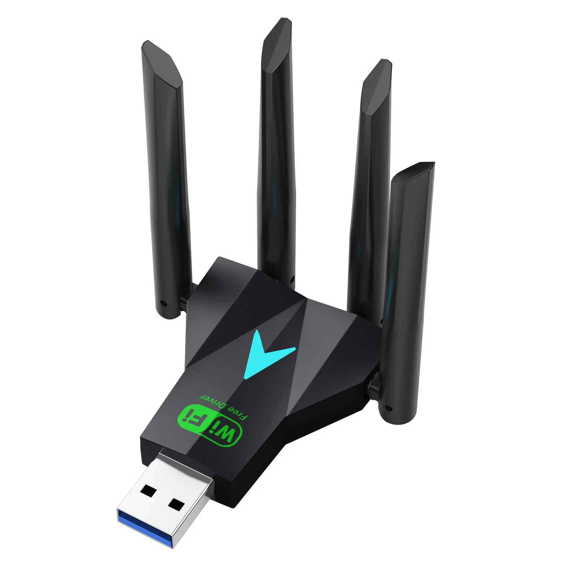 1300Mbps USB 3.0 WiFi USB Adapter Dual Band 2.4G/5Ghz Wi-Fi Dongle 4 Antenna Wireless Receiver For PC/Laptop