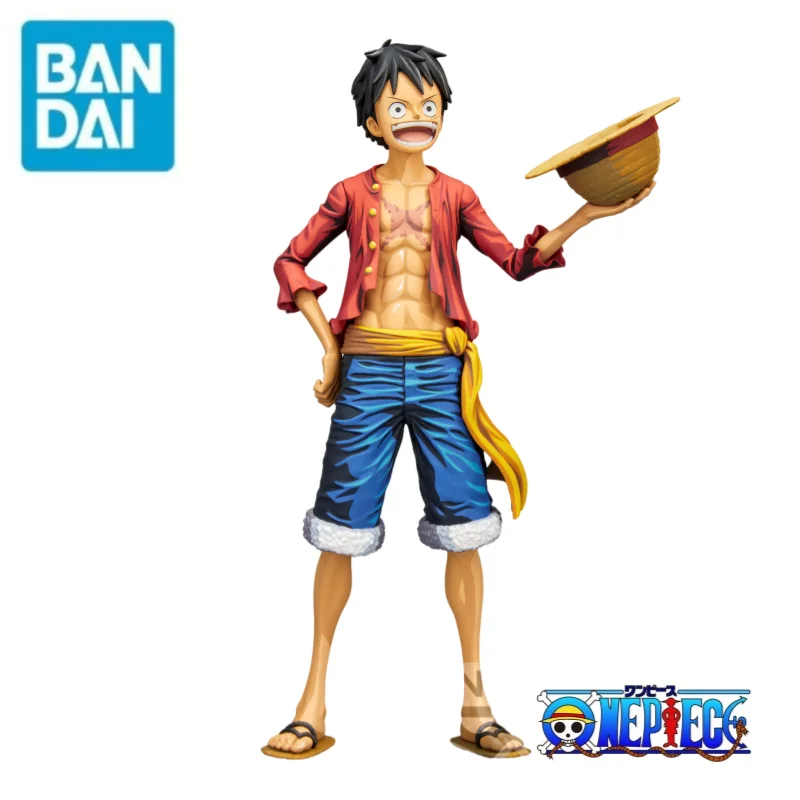

In Stock Bandai Original One Piece Banpresto Monkey D Luffy 100% Genuine Anime Merchandise Original Box Action Figure Figurine