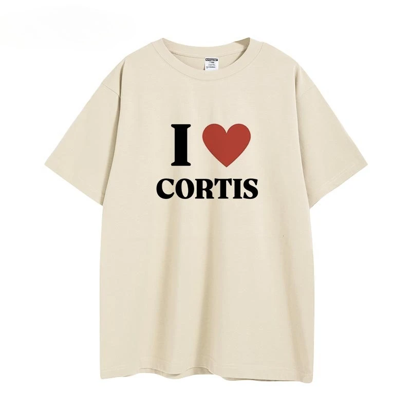 

Футболка с принтом CORTIS, модная хип-поп-тренд, с коротким рукавом и круглым вырезом, повседневная свободная уличная одежда, спортивная футболка унисекс