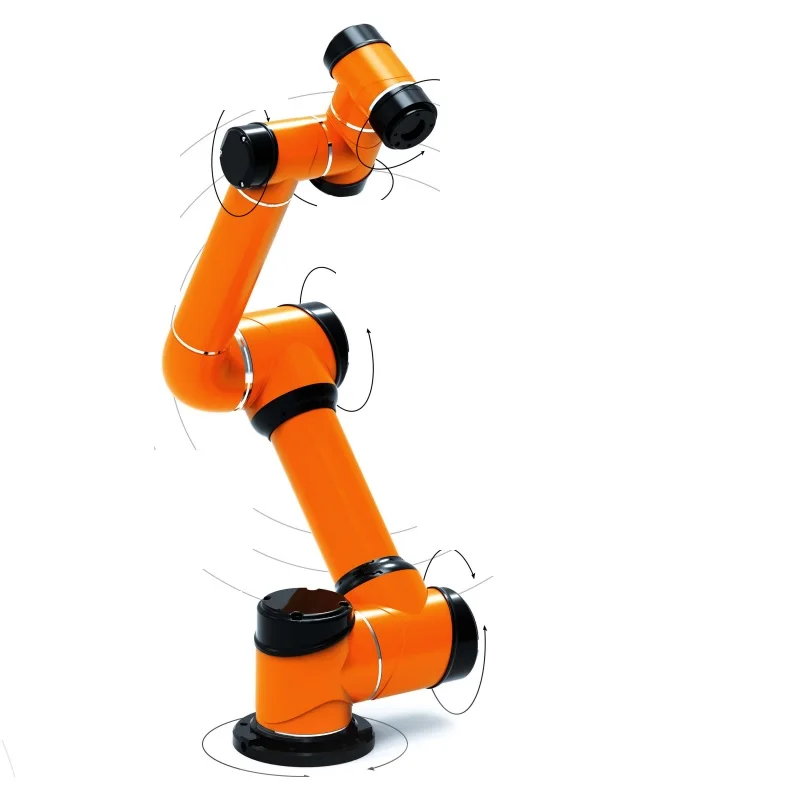 AUBO Collaborative Robot With Robotic Arm For Farm Delivery And Orchard Picking Flowers And Fruits As AGV Robot