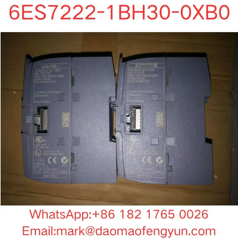 6ES7222-1BH30-0XB0 Used Tested OK In Good Condition SIMATIC S7-1200, Digital output SM